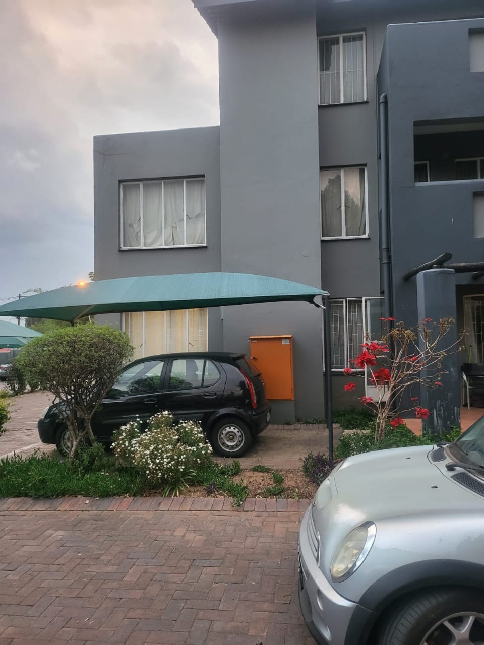 Communal pool and braai area